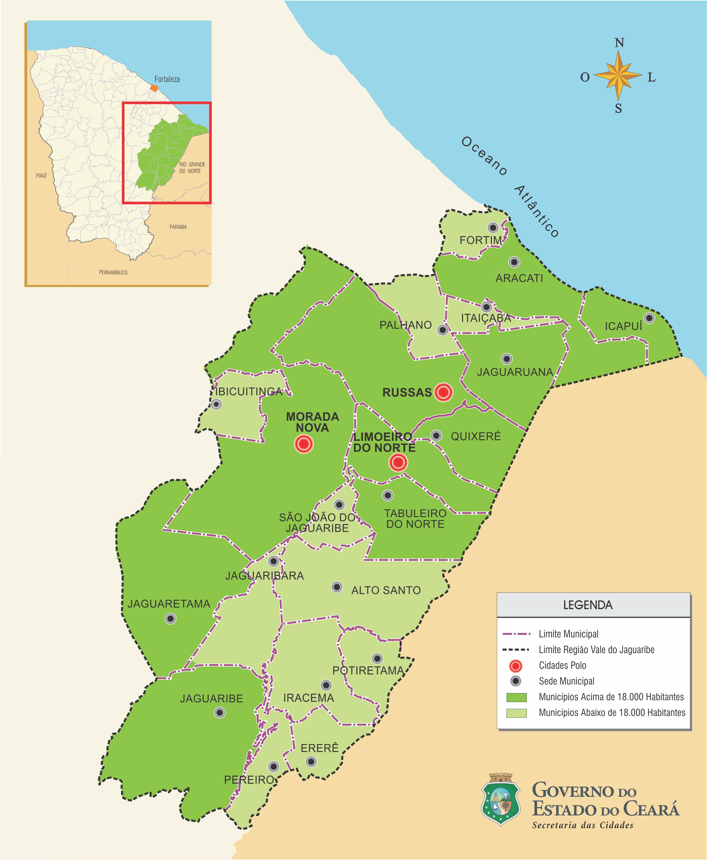 Mapa UGP2 ValeJaguaribe