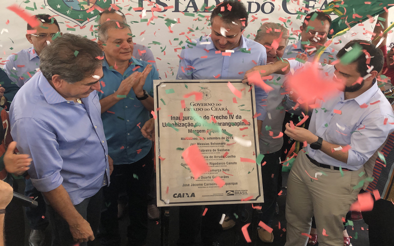 Governo do Ceará inaugura trecho urbanizado do Maranguapinho
