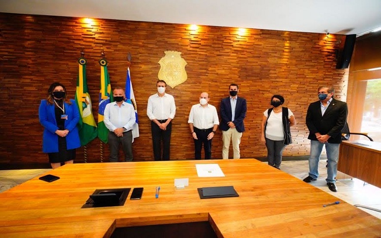 Assinatura para a conclusão dos módulos III, IV e V do Residencial Cidade Jardim I
