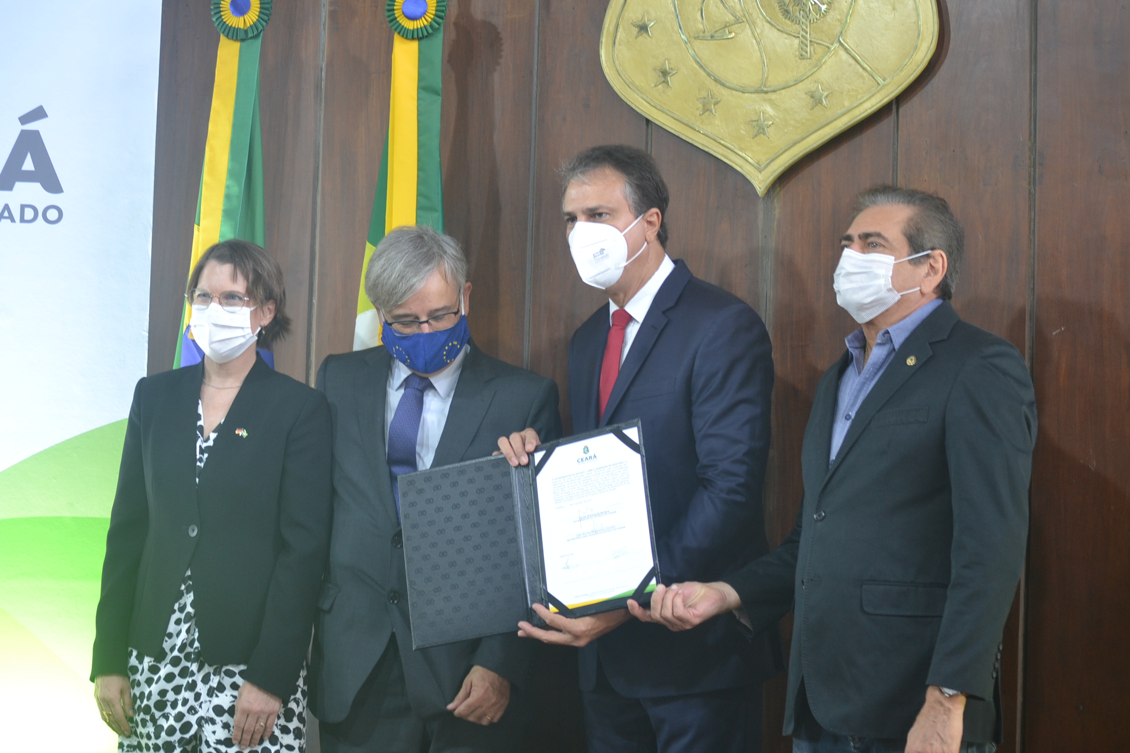 Secretaria das Cidades recebe representantes do Banco KfW, da Embaixada da União Européia e do Governo Alemão em Missão de Acompanhamento do Programa Águas do Sertão