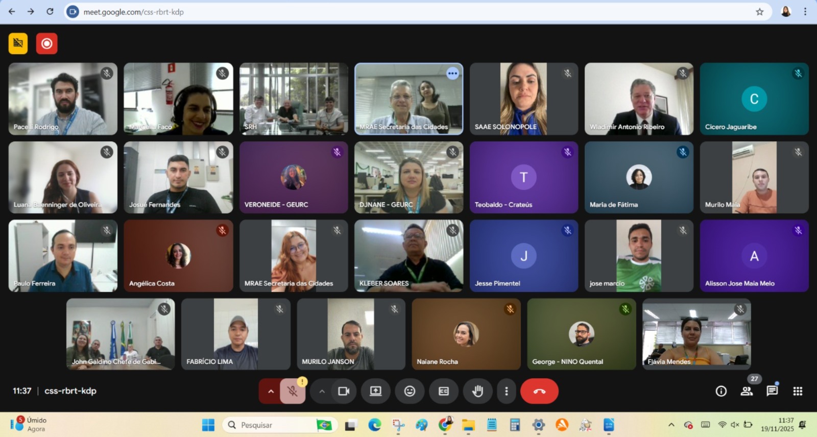 As MRAEs, por meio da SCidades, realizaram Audiência Pública para arranjo institucional do Projeto Malha D’Água