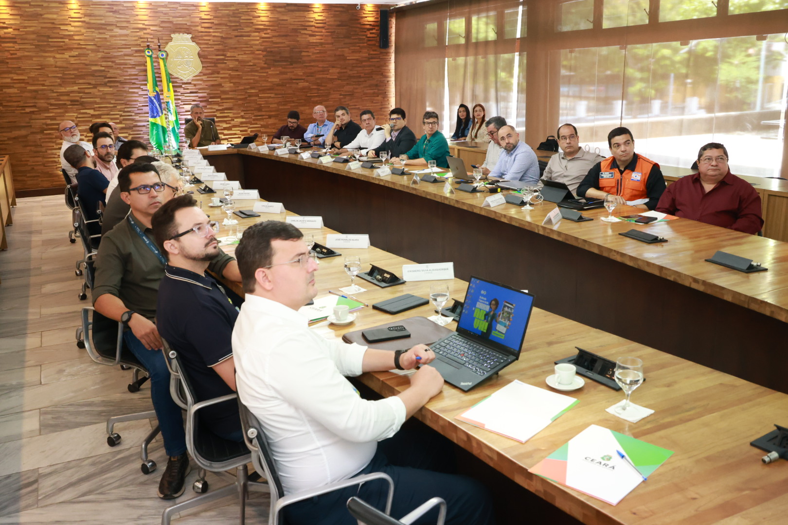 Secretaria das Cidades participa de reunião sobre segurança hídrica do Ceará